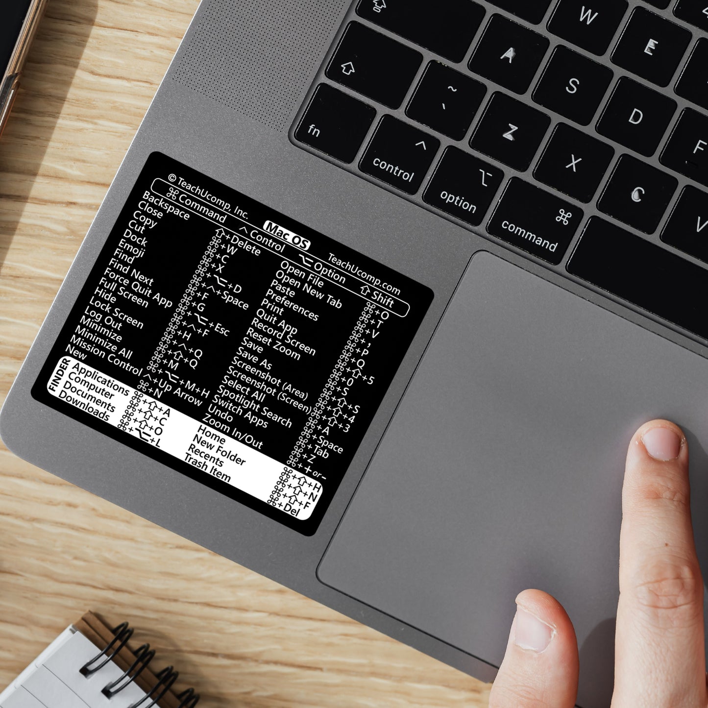 macOS Keyboard Shortcuts Sticker image 3