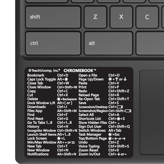 Chrome OS Keyboard Shortcuts Sticker image 0