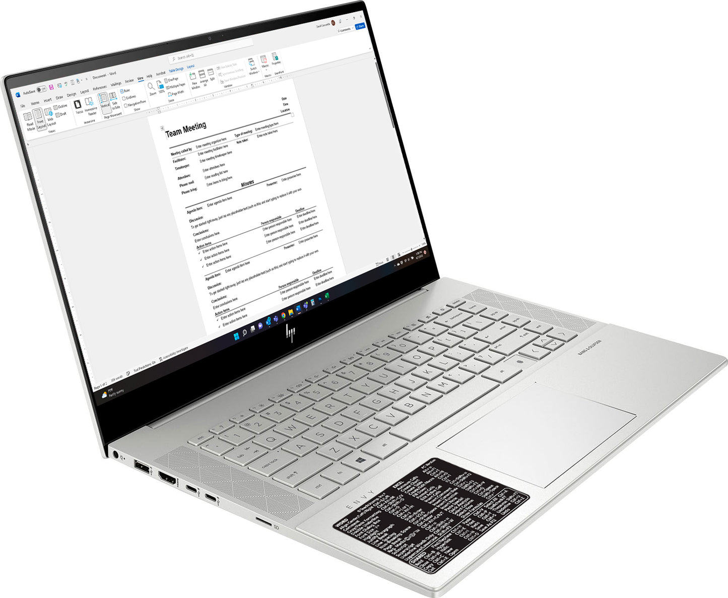Word and Excel (PC/Windows) 2021-2016 and 365 Keyboard Shortcuts Sticker image 3