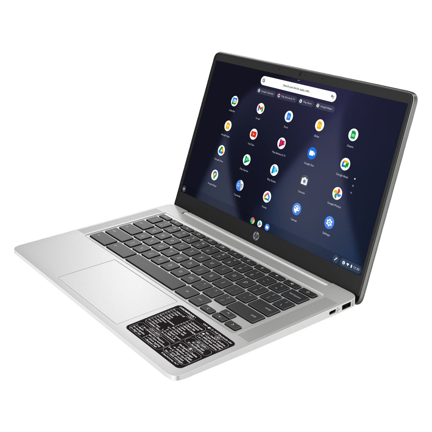 Chrome OS Keyboard Shortcuts Sticker